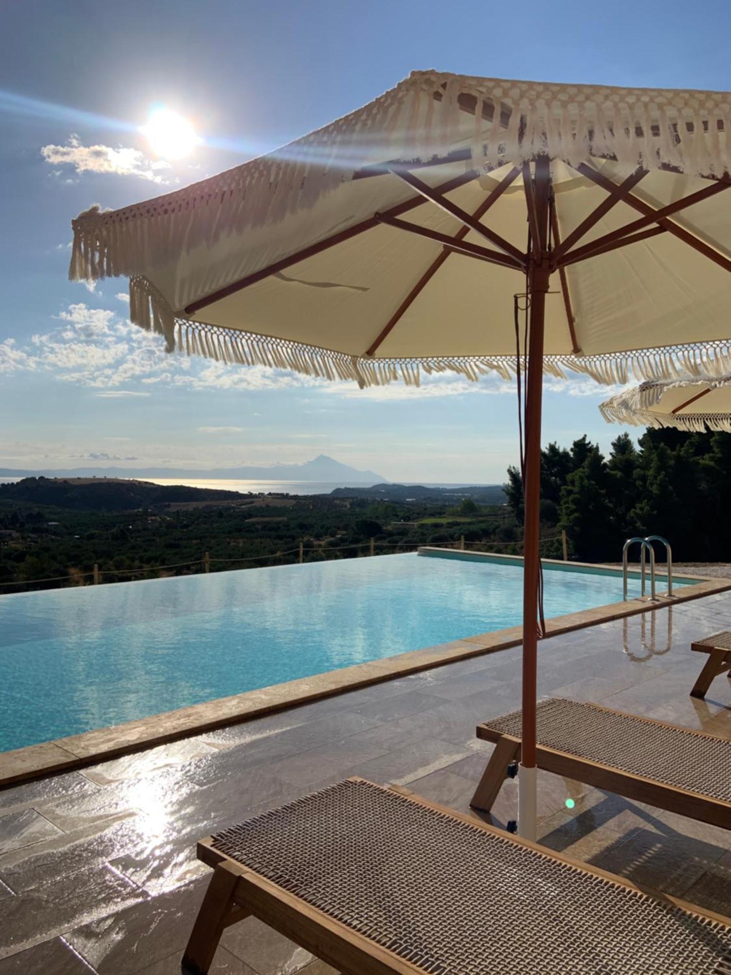 St Nikola Panoramic Suites Halkidiki アギオス・ニコラオス エクステリア 写真