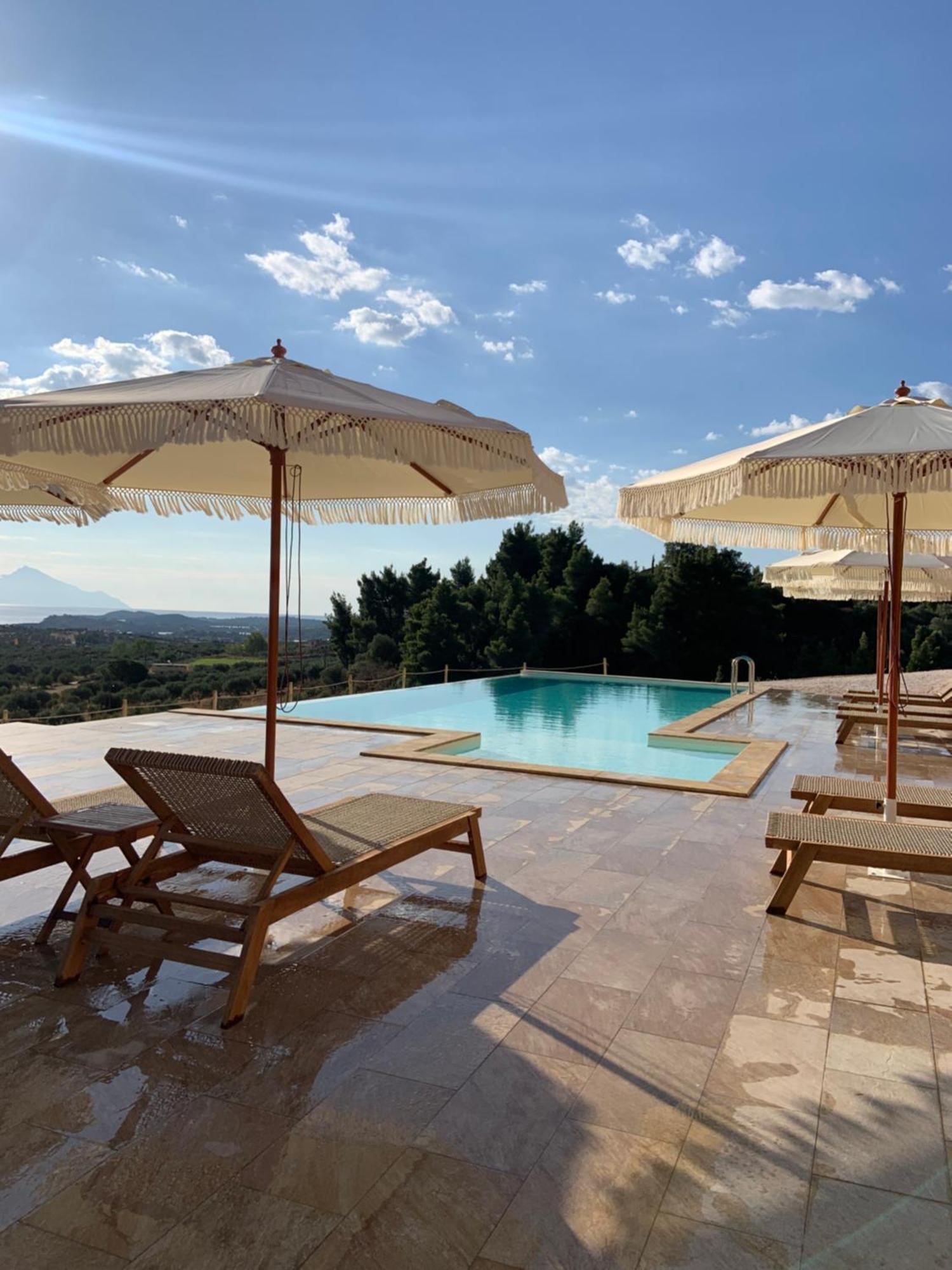 St Nikola Panoramic Suites Halkidiki アギオス・ニコラオス エクステリア 写真